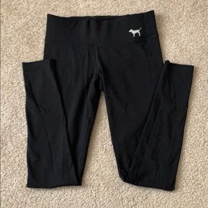 Reversible PINK black leggings